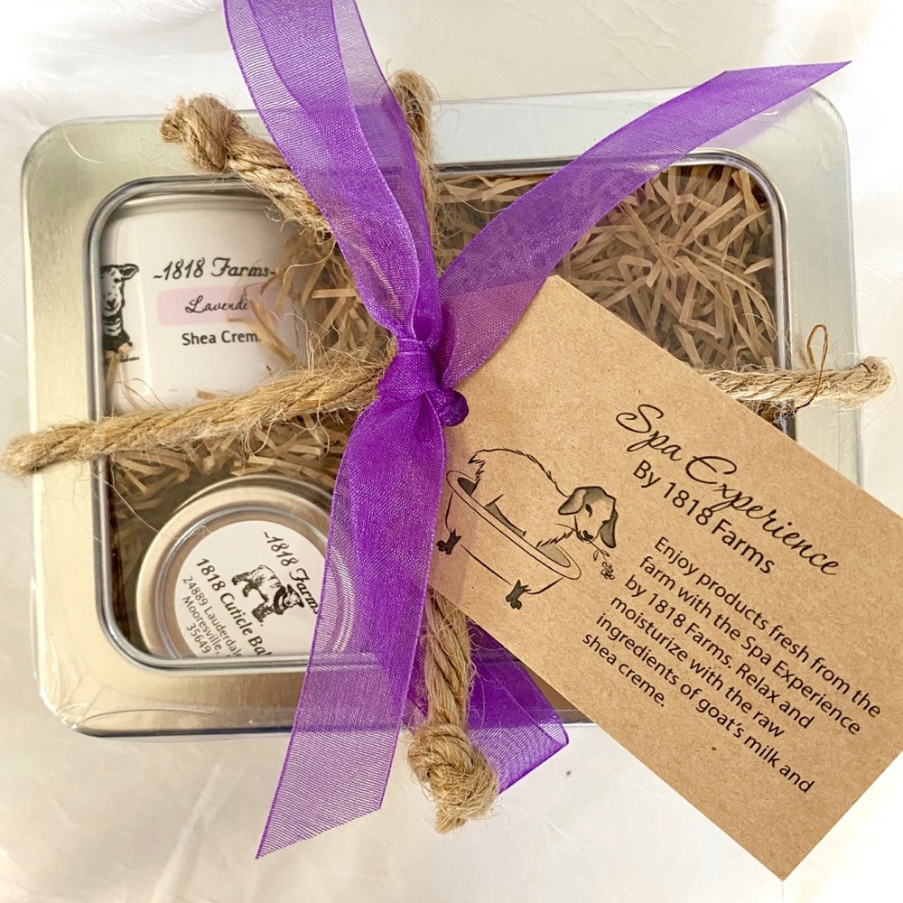 Skin Softening Lavender Spa Experience Gift Set